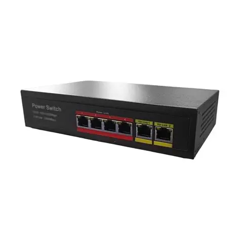 Smart POE Switch 4 port 10/100
